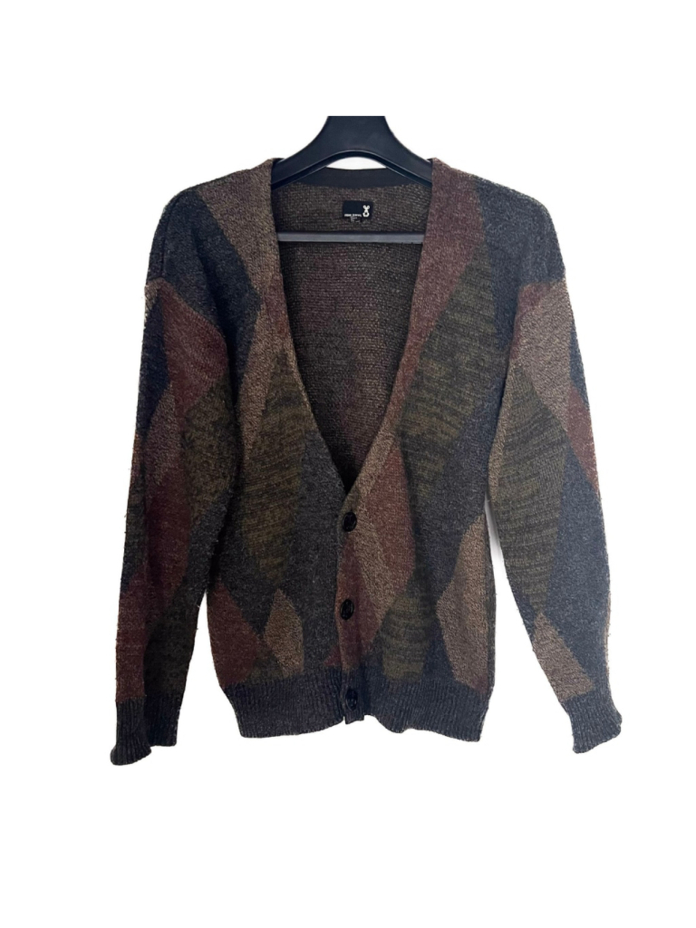 Urban Renewal 90s Grandpacore Cardigan Sweater Oversized Knit USA S/M Recycled